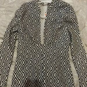 Low Cut long sleeve Romper